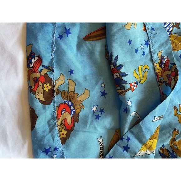 Vintage 70s Sun Babies Made in Hawaii Kids Patriotic Liberty Bell Centennial 6-8 - Picture 6 of 16